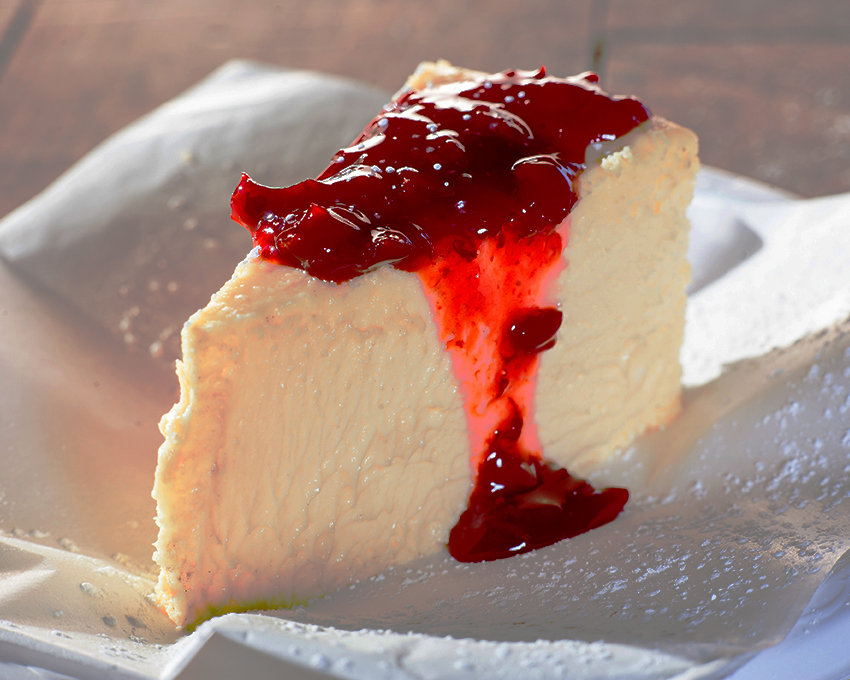 have a slice, hell get a whole cake, but it is the yummiest cheesecake in the desert. Heck they are from New Jersey!